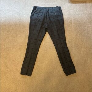 Paisley & Gray Men's Charcoal Plaid Pants